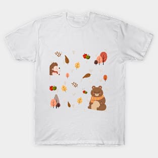 Animal Forest White T-Shirt